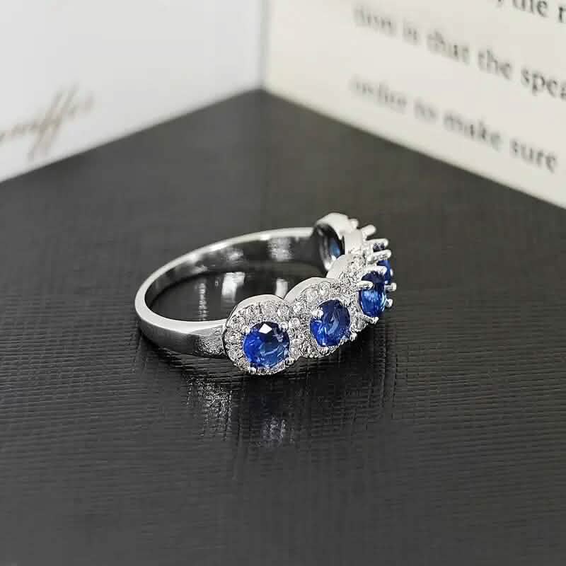 Elegant Copper Ring with Synthetic Cubic Zirconia by DailySale