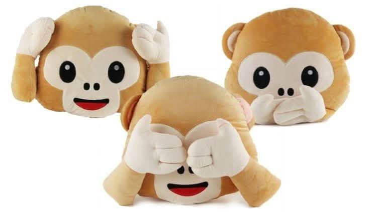 Emoticon Plush Decorative Pillows - Assorted Styles by DailySale