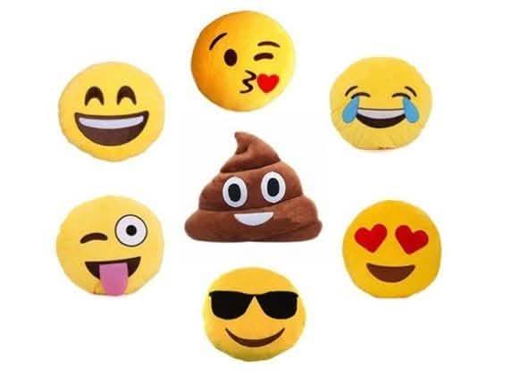 Emoticon Plush Decorative Pillows - Assorted Styles by DailySale