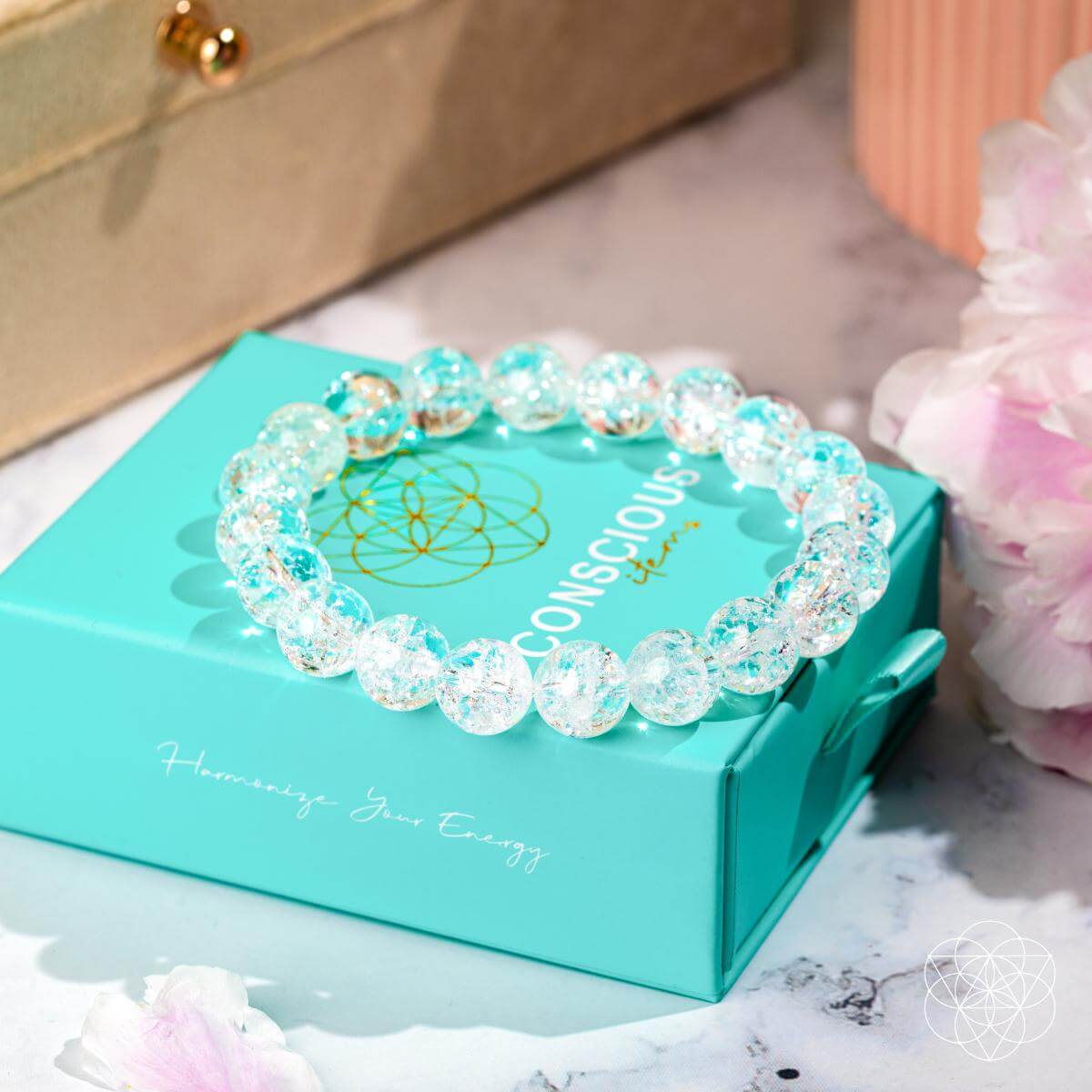 Emotional Ice Bath – The Ice Quartz Bracelet by Conscious Items