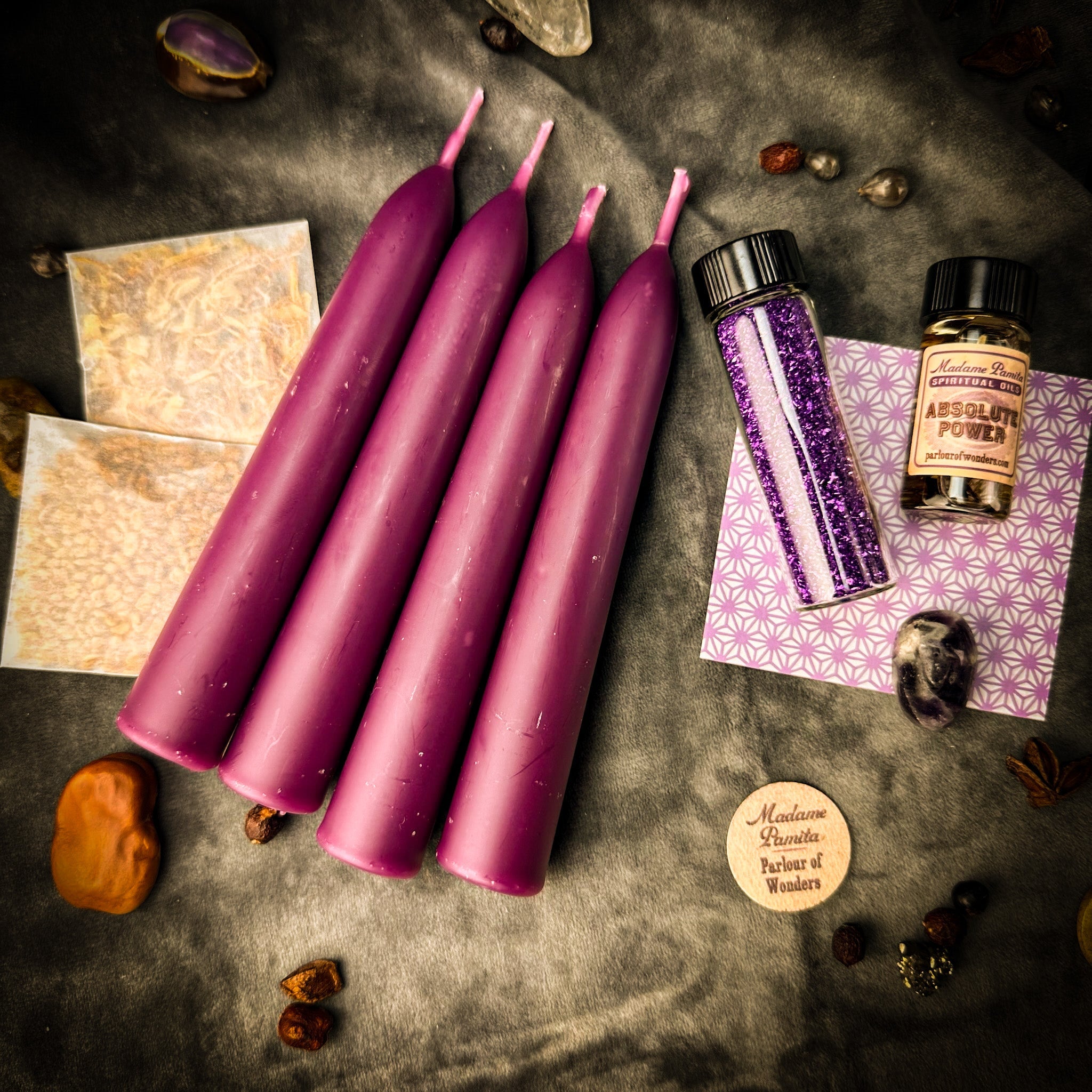 Empowerment Candle Spell Booster Pack - Add Confidence to Any Candle Spell Kit by Parlour of Wonders