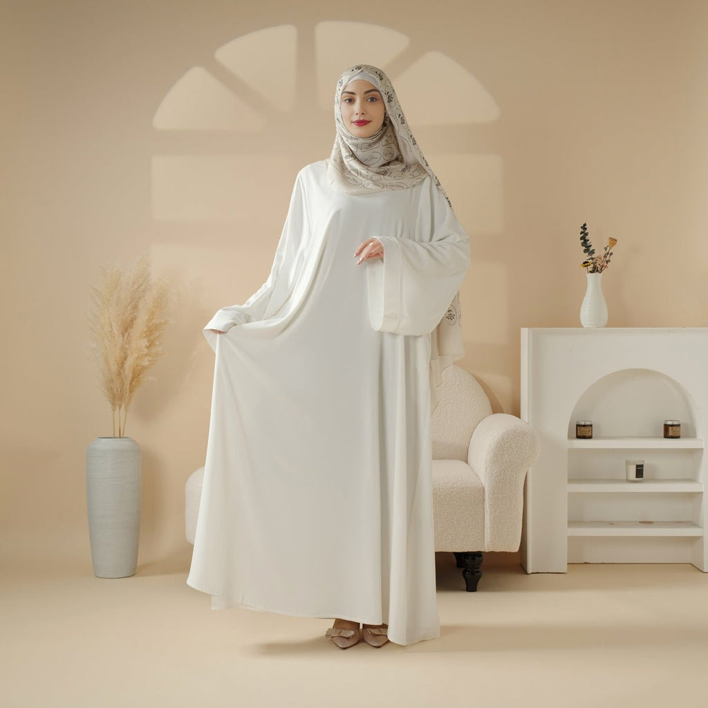 Essential Premium Loose Fit Abaya 2-Piece Set with Versatile Pockets (MA120) by Mariam's Collection