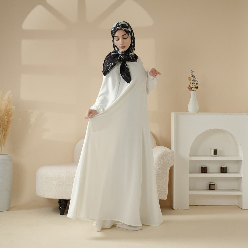 Essential Premium Versatile Pockets Umbrella Cut Abaya (MA113) by Mariam's Collection