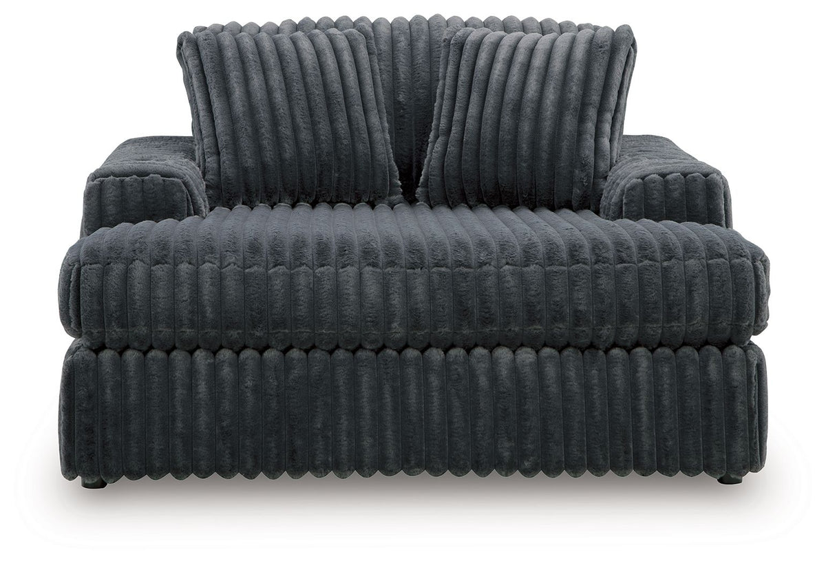 Midnight-Madness - Oversized Chaise by Unique Piece Furniture