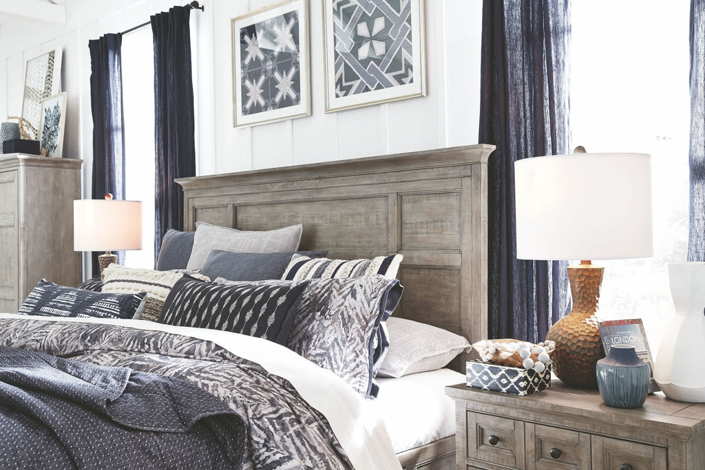 Paxton Place - Complete Panel Bed With Regular Rails by Unique Piece Furniture