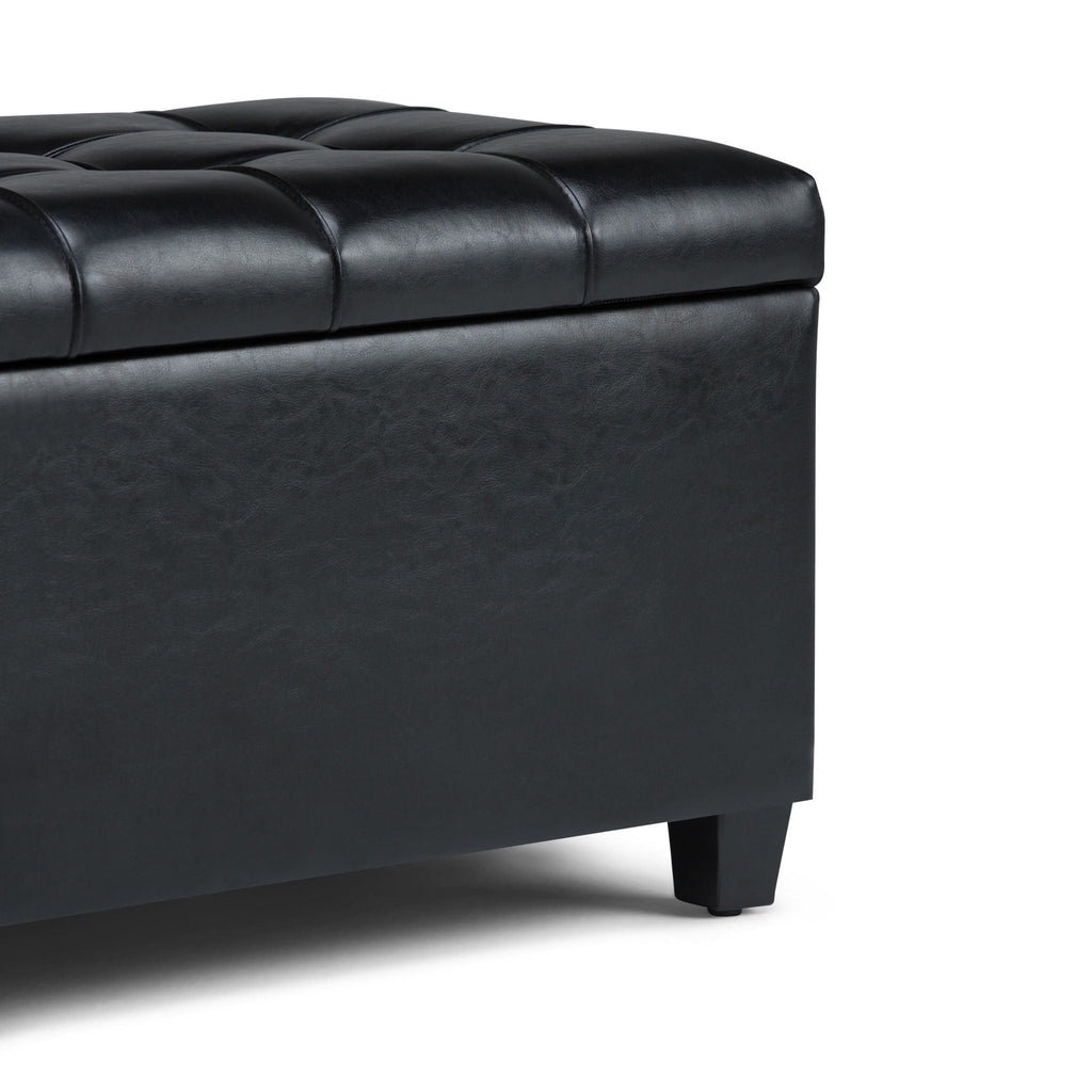 Sienna - Upholstered Storage Ottoman Bench by Unique Piece Furniture