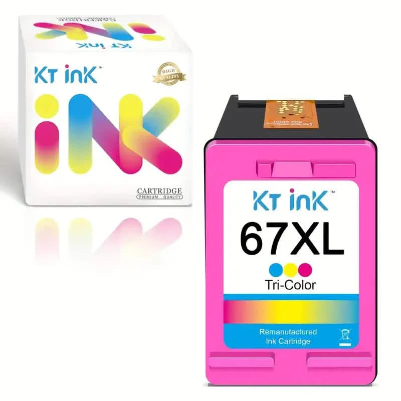 High-Yield Ink Cartridge 67XL for HP DeskJet and Envy Printers by DailySale