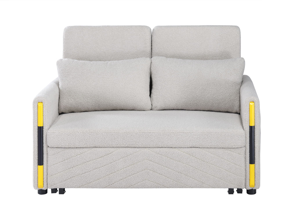 Percy - Teddy Sleeper Loveseat With Dual-Pull Sleeper Design by Unique Piece Furniture