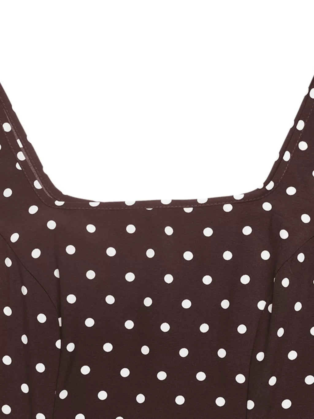 Polka Dot Sleeveless Maxi Dress by Shopiebay