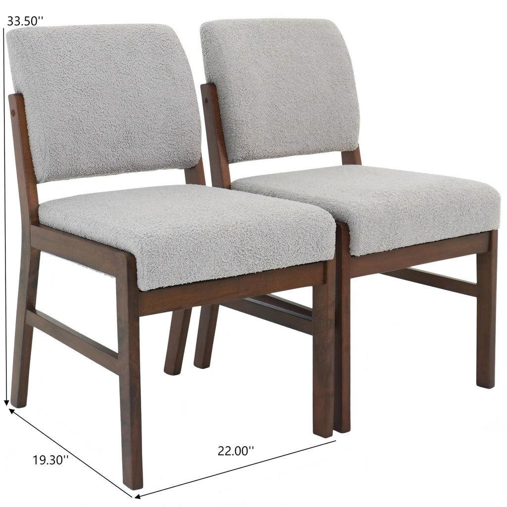 Caldwell - Dining Chair (Set of 2) - Light Gray by Unique Piece Furniture