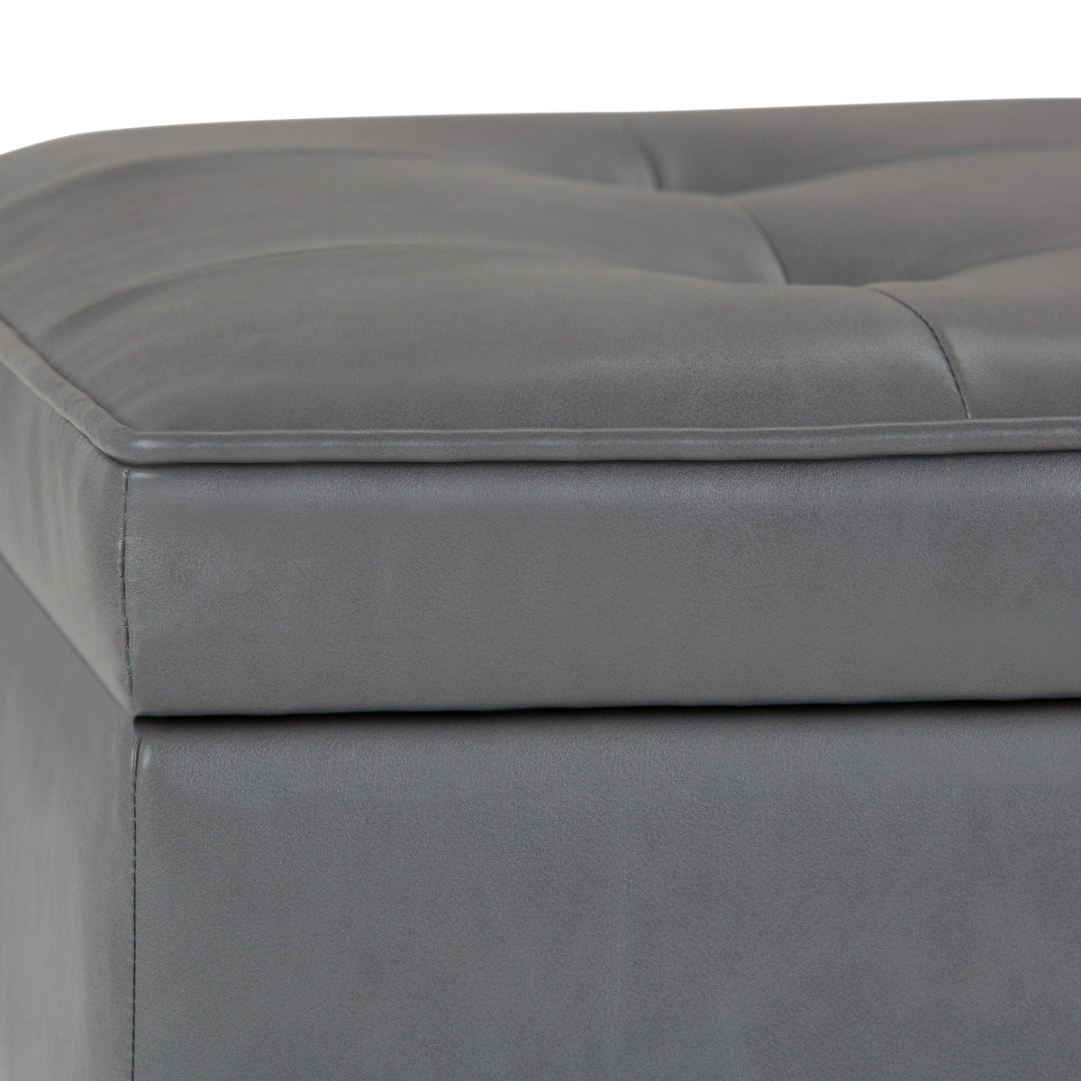 Cosmopolitan - Storage Ottoman Bench With Open Bottom by Unique Piece Furniture