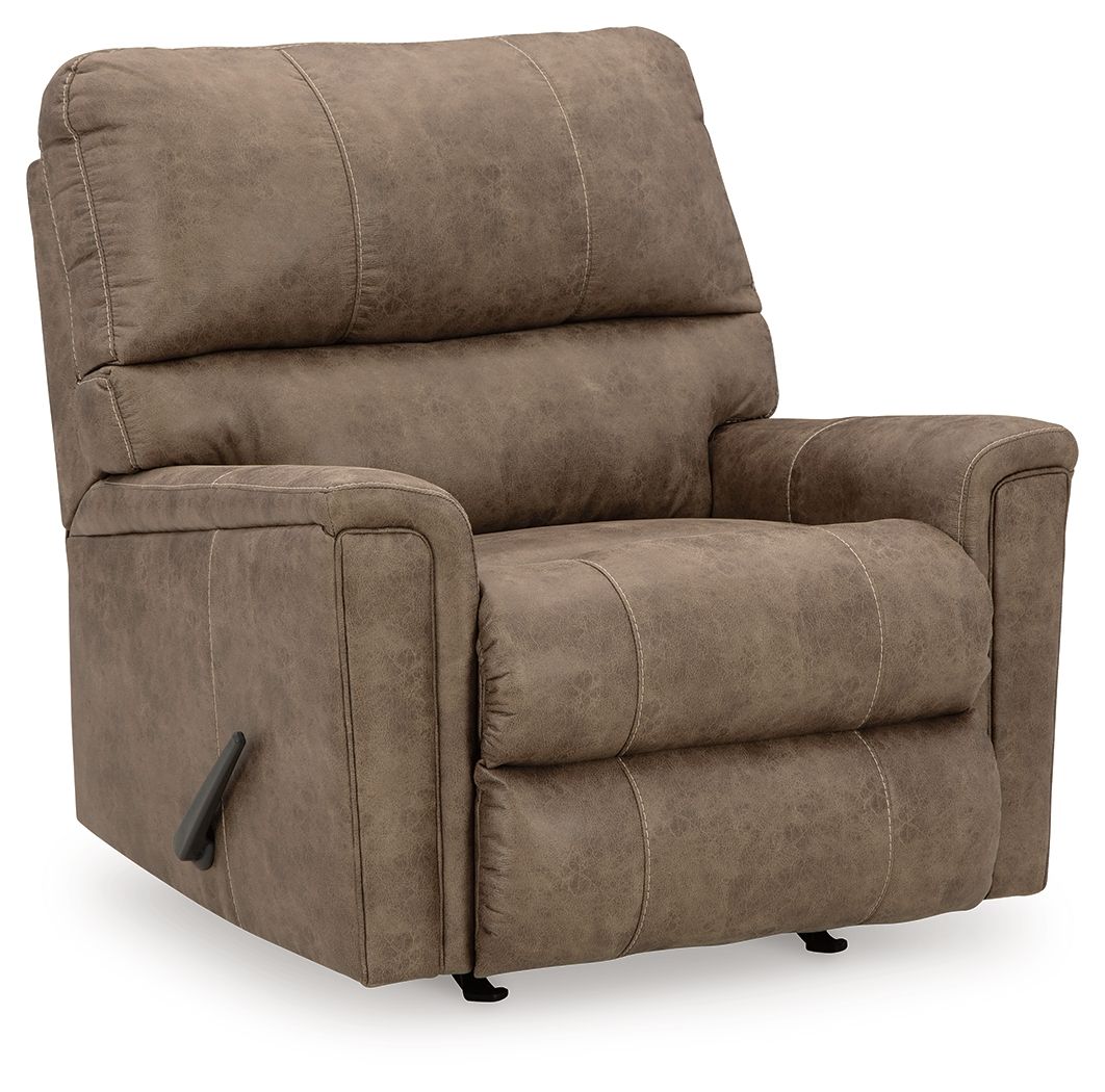 Navi - Rocker Recliner - Fossil by Unique Piece Furniture
