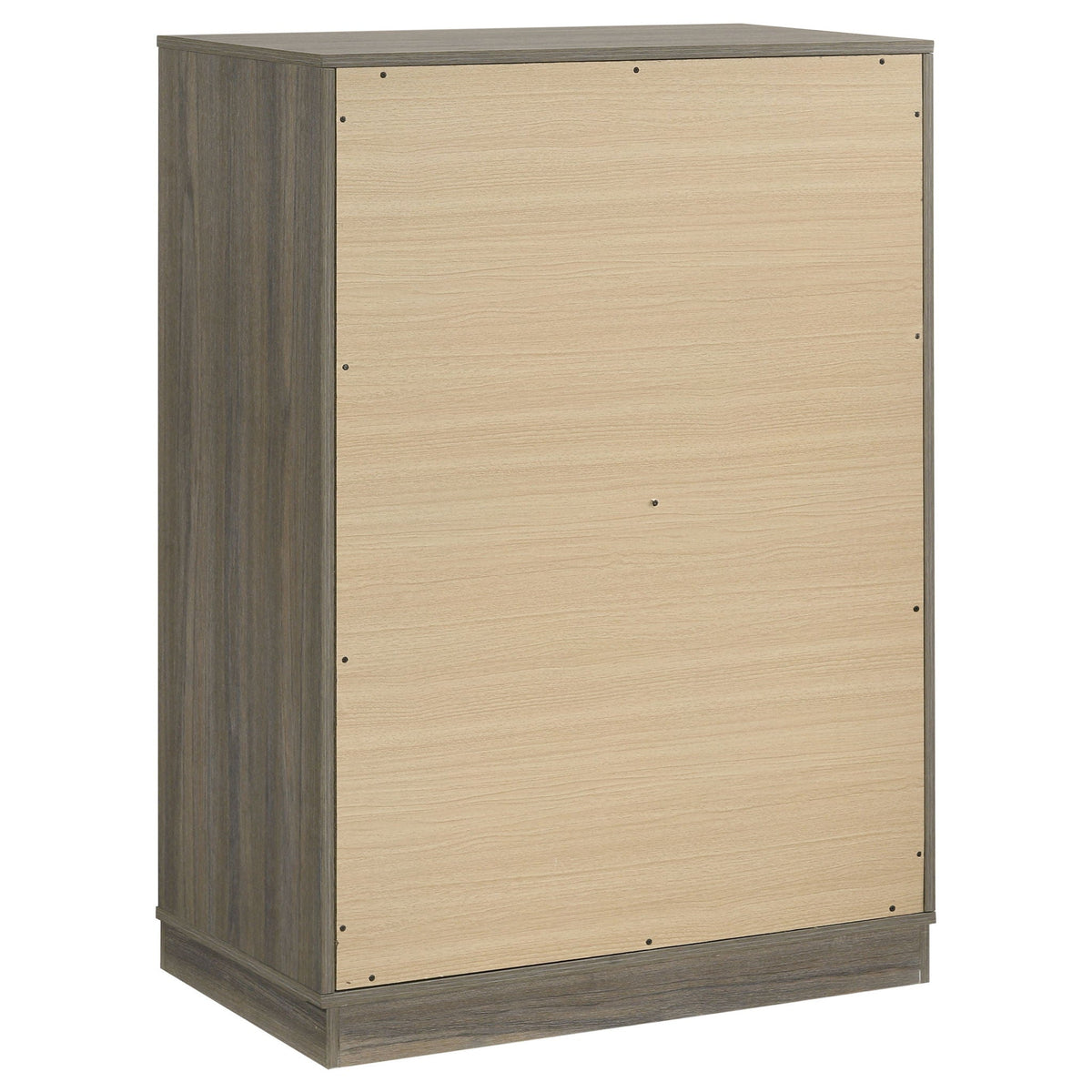 Fenwick 4-drawer Chest of Drawers Grey Oak by Unique Piece Furniture