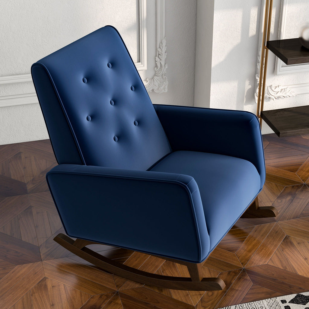 Demetrius - Solid Wood Rocking Chair by Unique Piece Furniture