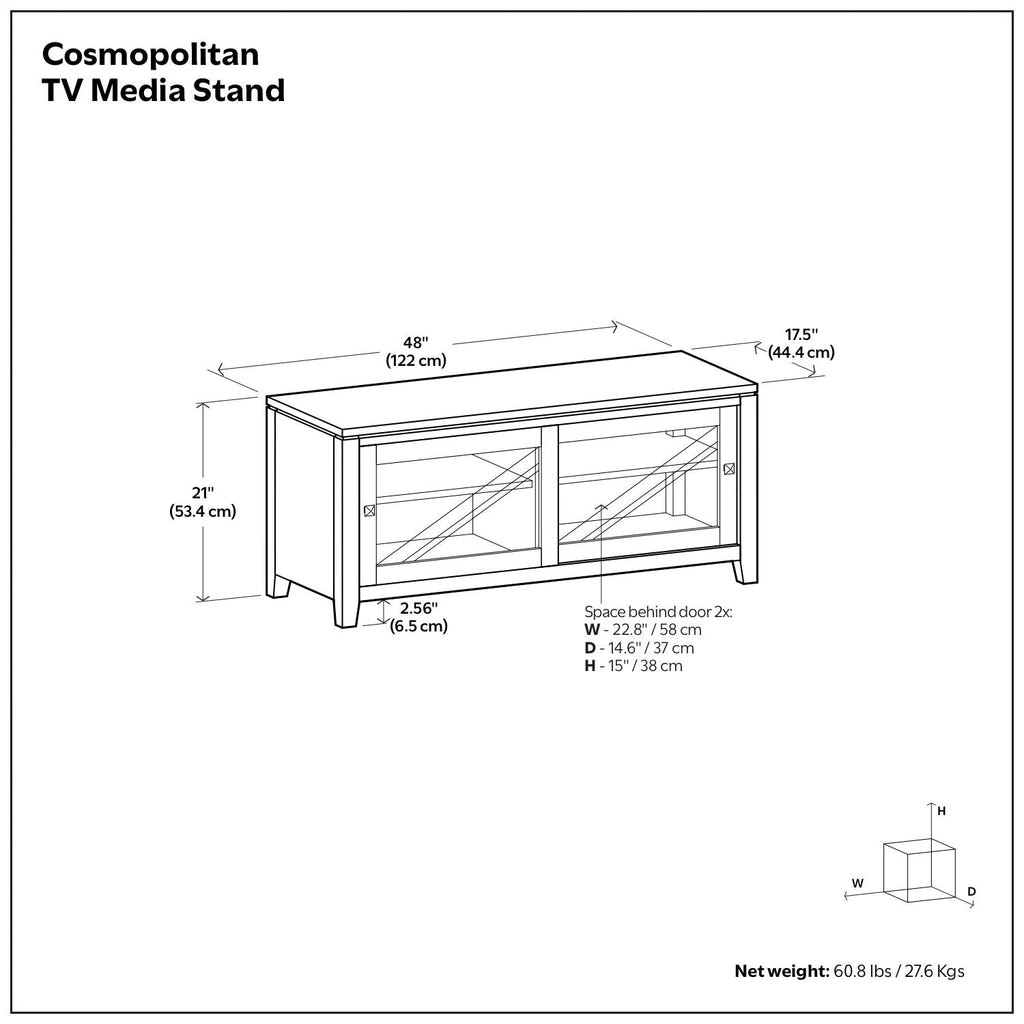 Cosmopolitan - Handcrafted TV Media Stand by Unique Piece Furniture