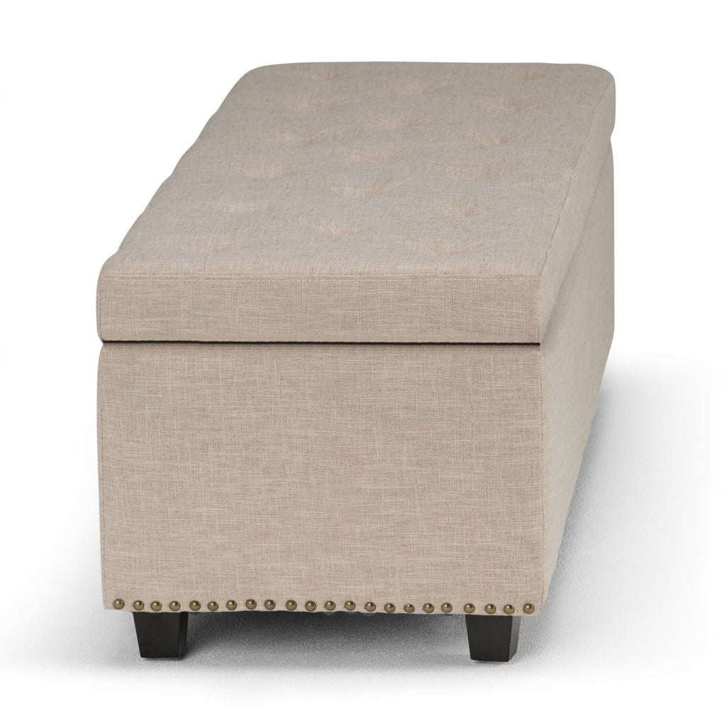 Hamilton - Upholstered Storage Ottoman by Unique Piece Furniture