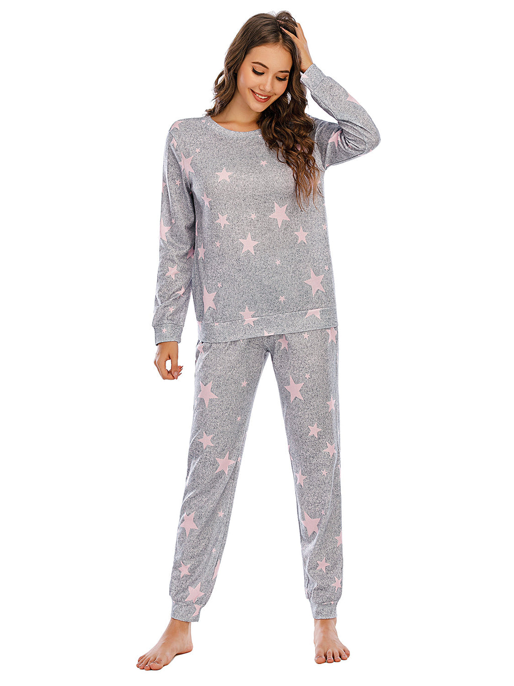 Star Top and Pants Lounge Set by Wild and Free Boutique