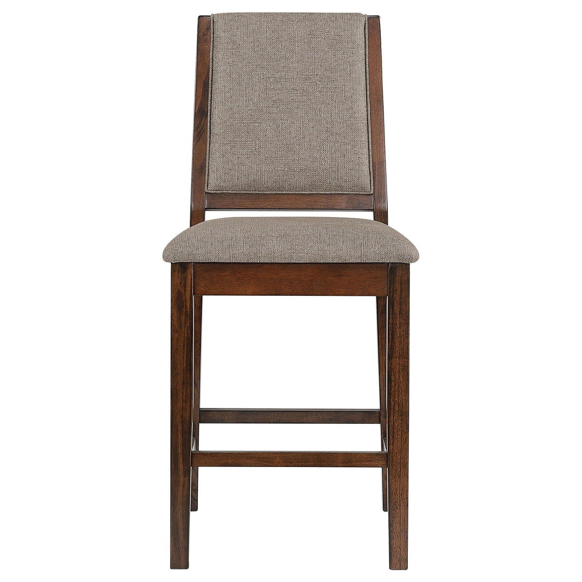 Patterson Upholstered Counter Chair Mango Oak (Set of 2) by Unique Piece Furniture