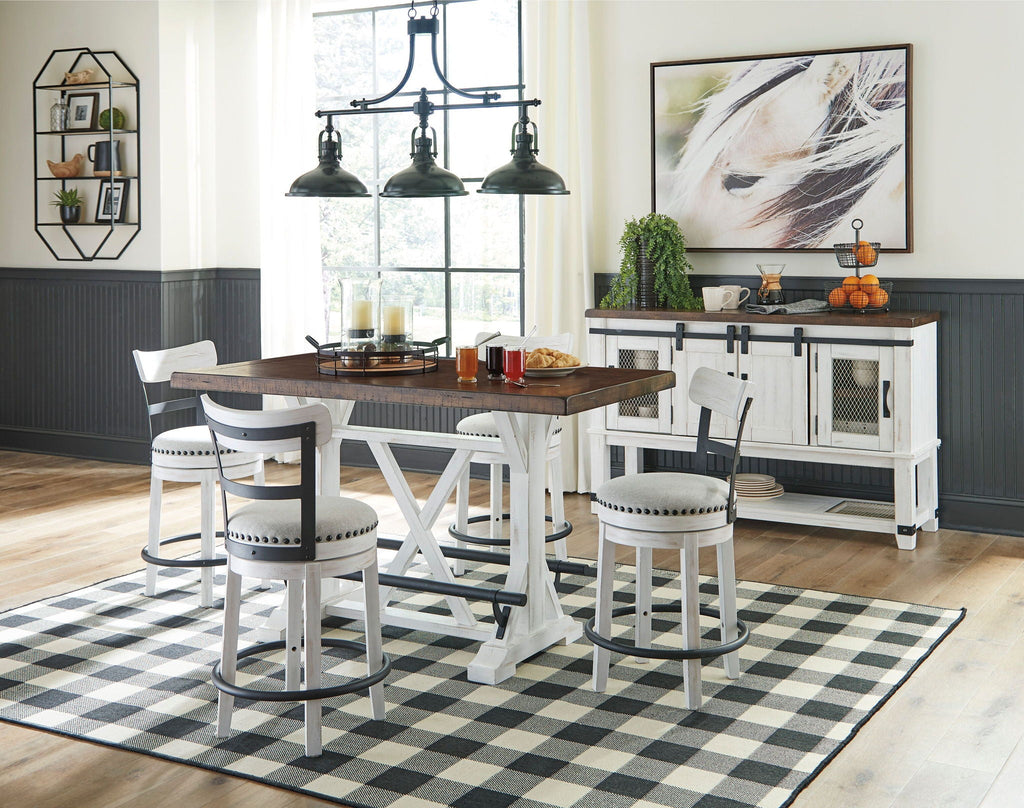 Valebeck - Counter Height Table Set by Unique Piece Furniture