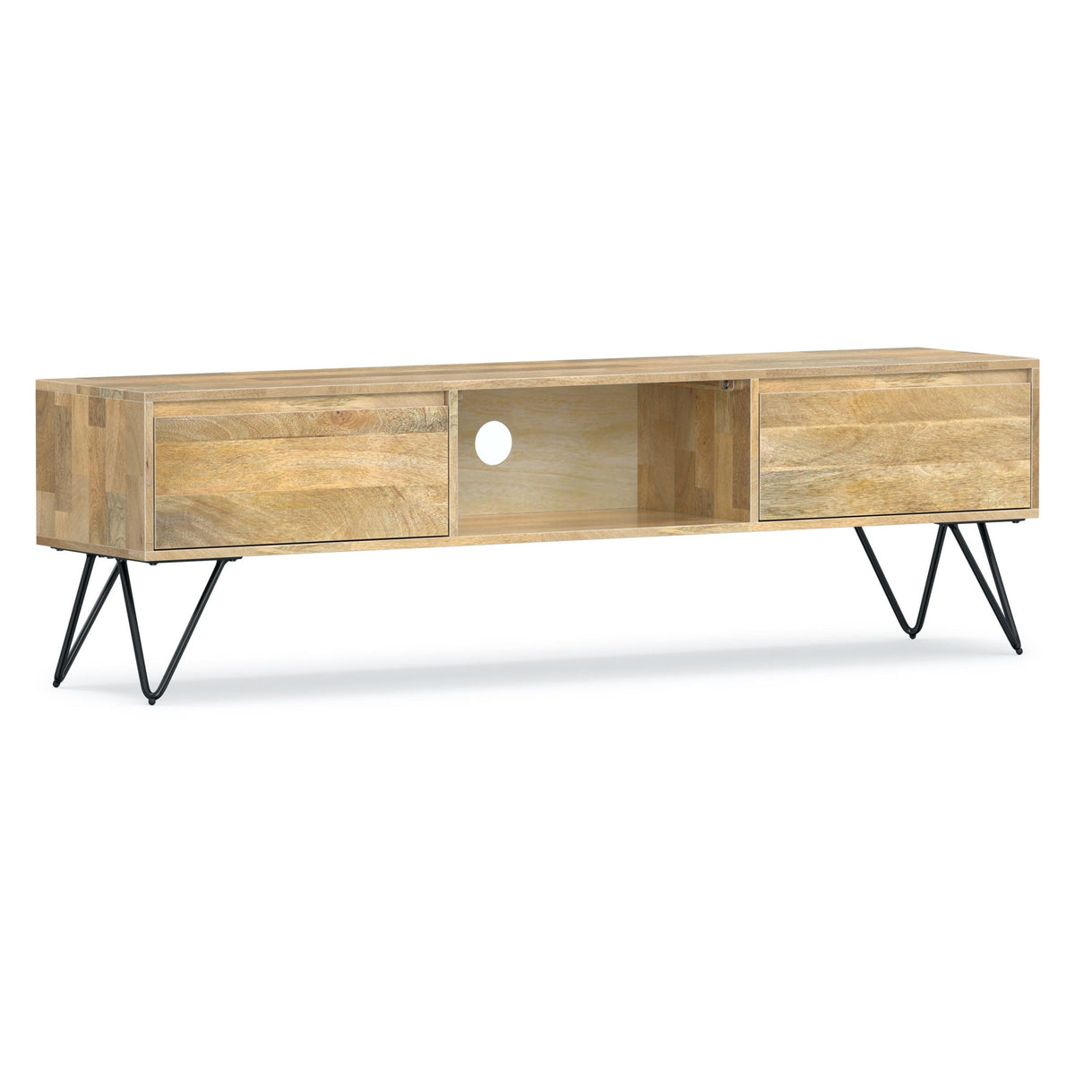Hunter - Handcrafted TV Media Stand - Natural by Unique Piece Furniture