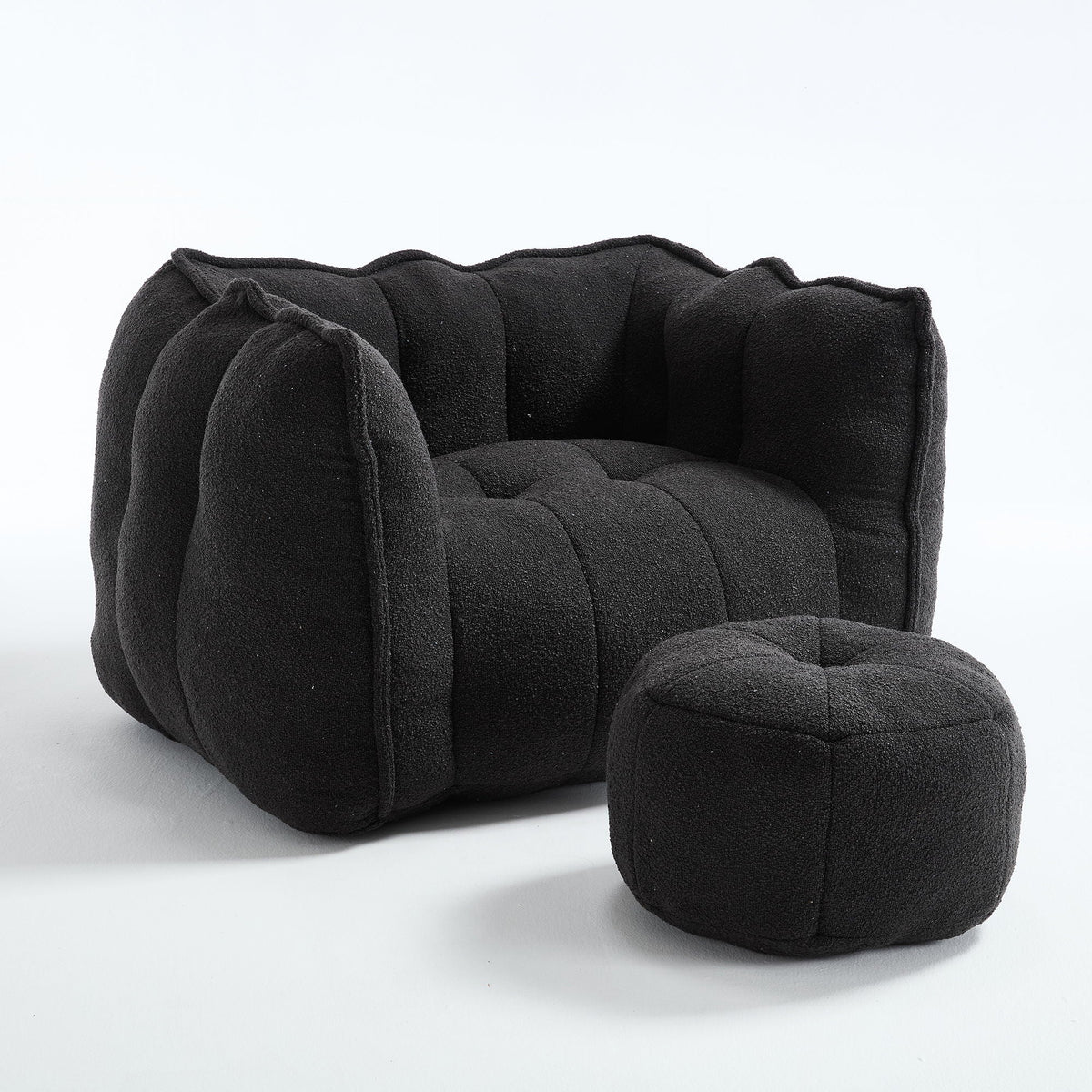 Soft Bean Bag Chair With High Resilient Foam by Unique Piece Furniture