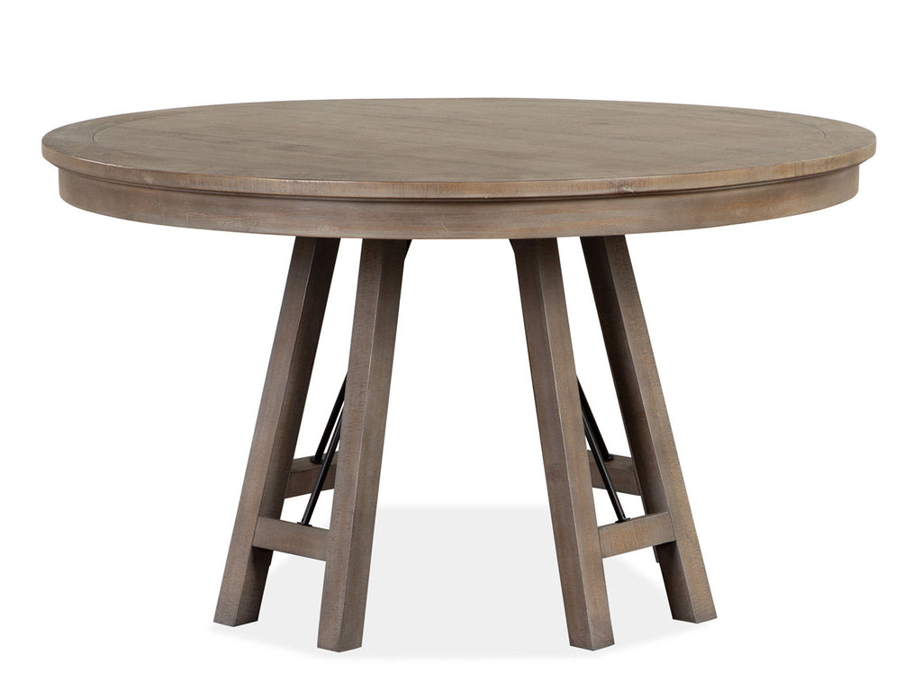 Paxton Place - Round Dining Table - Dovetail Gray by Unique Piece Furniture