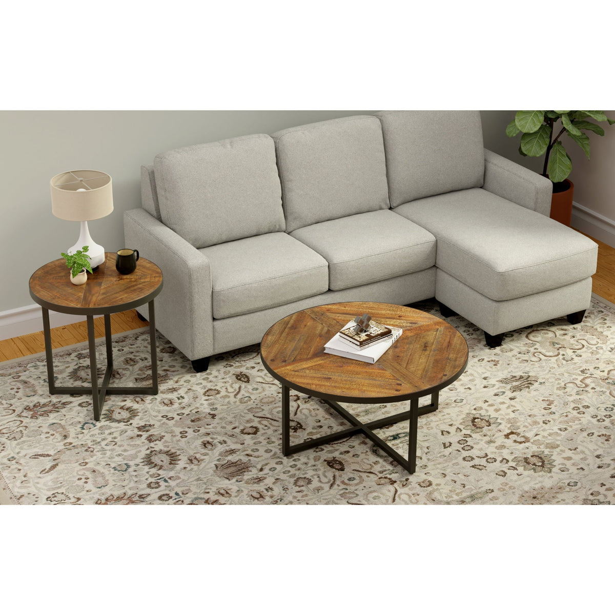 Faro - Round Table by Unique Piece Furniture