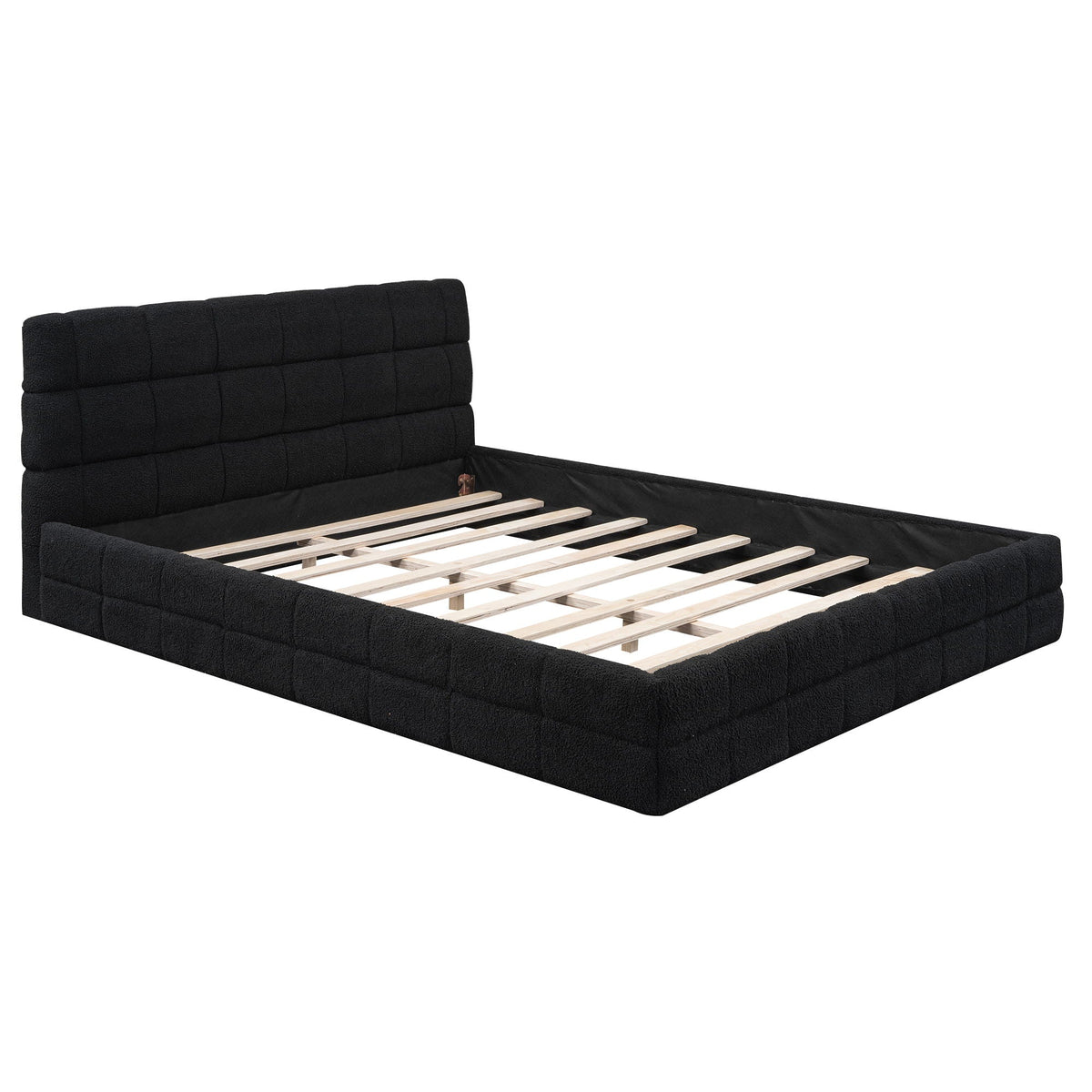 Upholstered Platform Bed With Headboard by Unique Piece Furniture