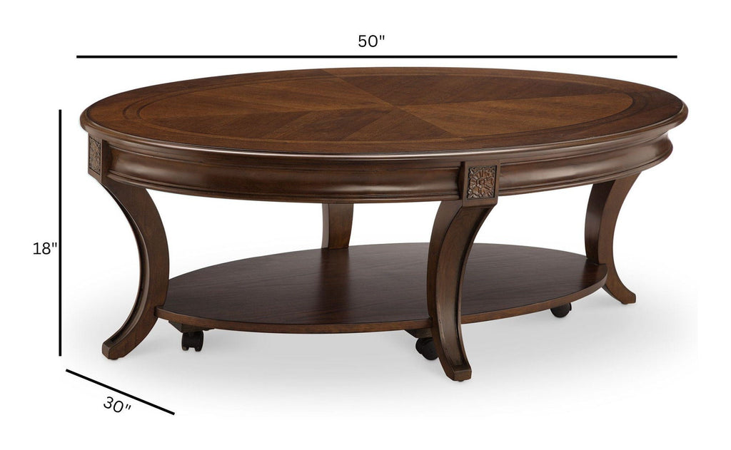 Winslet - Oval Table by Unique Piece Furniture