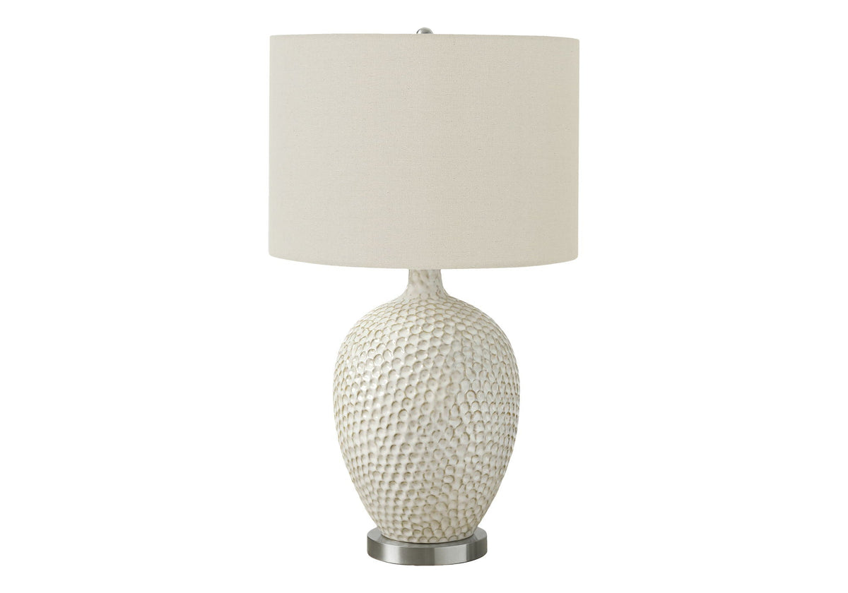 Lighting, Table Lamp, Ceramic, Contemporary - Cream by Unique Piece Furniture