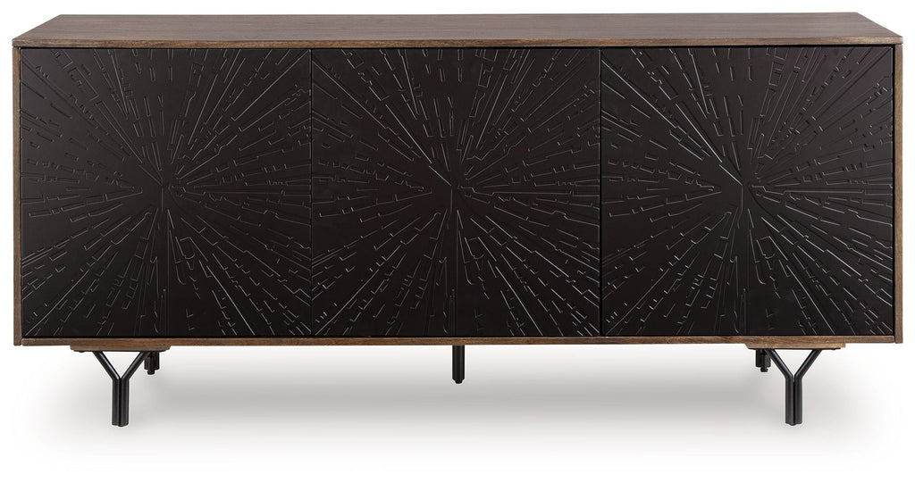 Lavinmont - Accent Cabinet - Multi Brown by Unique Piece Furniture