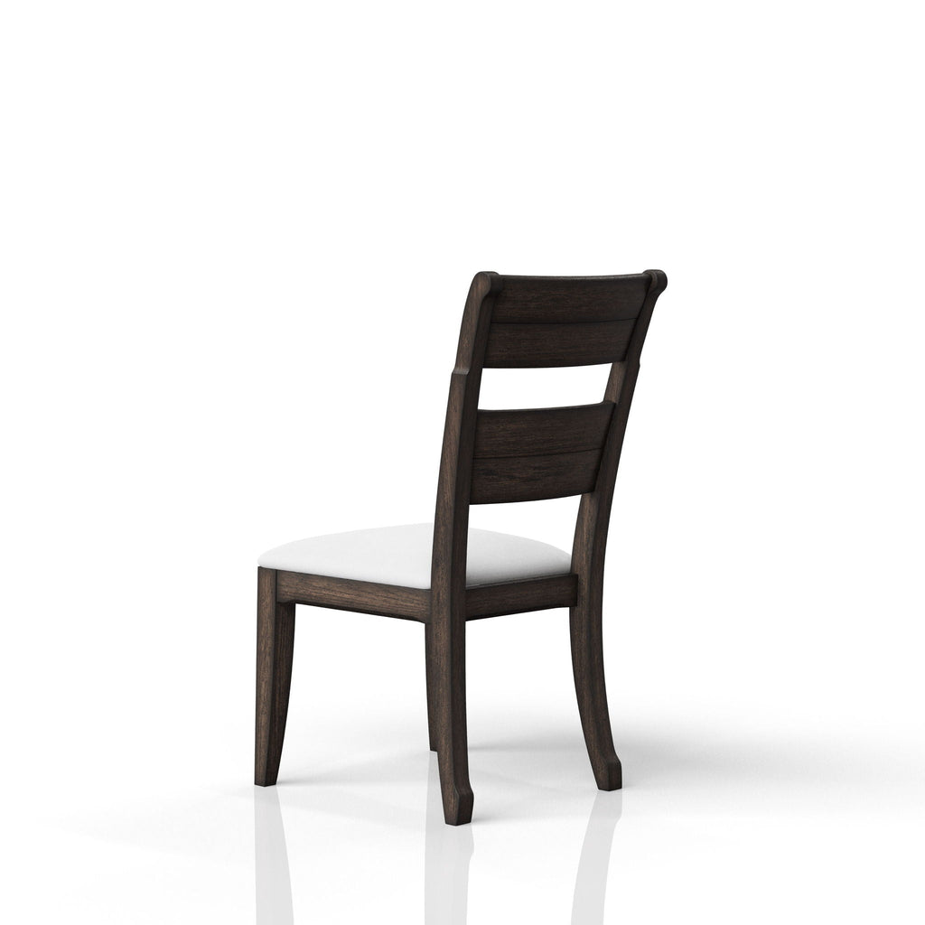 Upholstered Seat Side Chair - Chocolate by Unique Piece Furniture