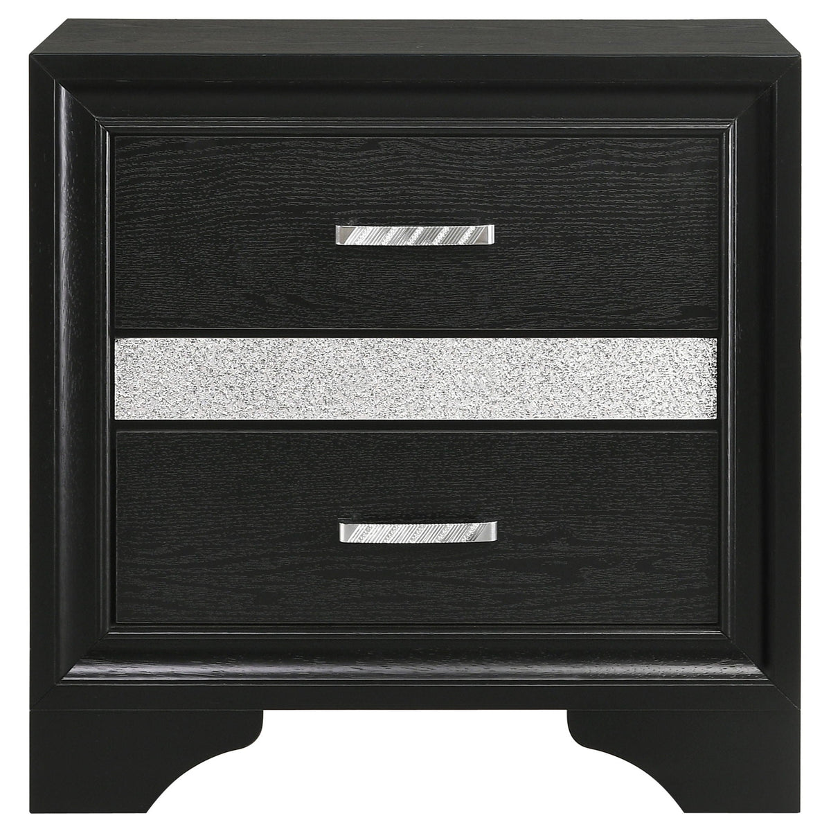 Miranda 4-piece Eastern King Bedroom Set Black by Unique Piece Furniture