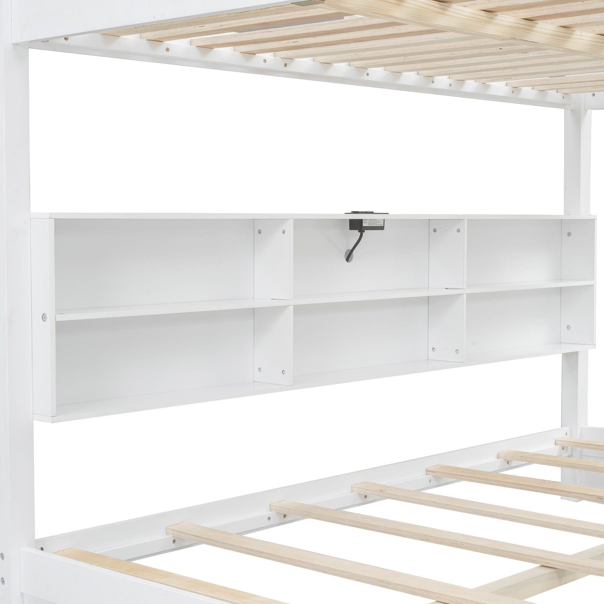 Bunk Bed With Storage Cabinets And USB Ports by Unique Piece Furniture