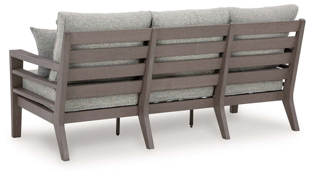 Hillside Barn - Sofa With Cushion - Gray / Brown by Unique Piece Furniture