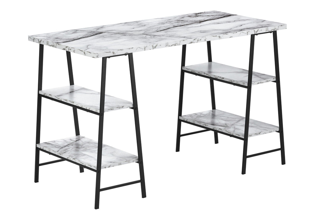 Computer Desk For Home Office, Laptop, Storage Shelves, Contemporary & Modern by Unique Piece Furniture