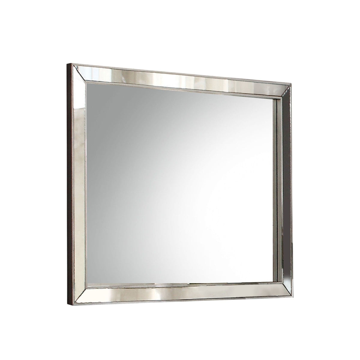 Voeville II - Mirror - Silver by Unique Piece Furniture