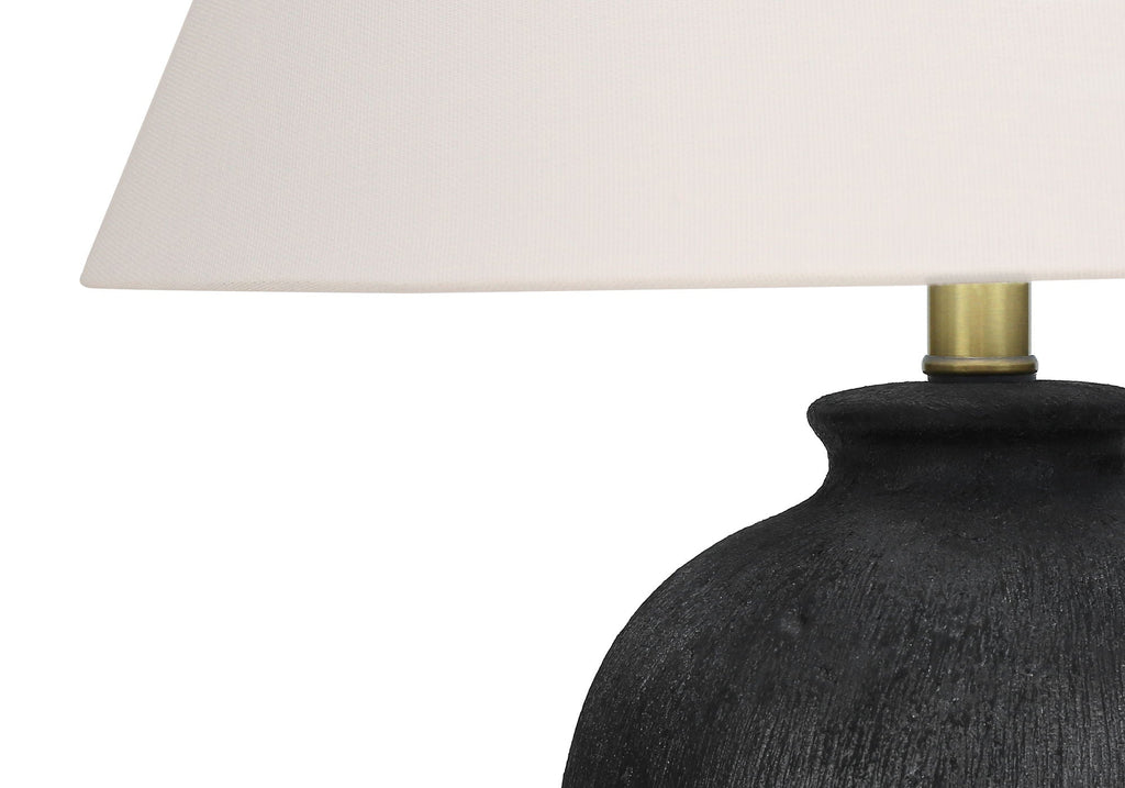 Lighting, Table Lamp, Ceramic, Modern - Black by Unique Piece Furniture