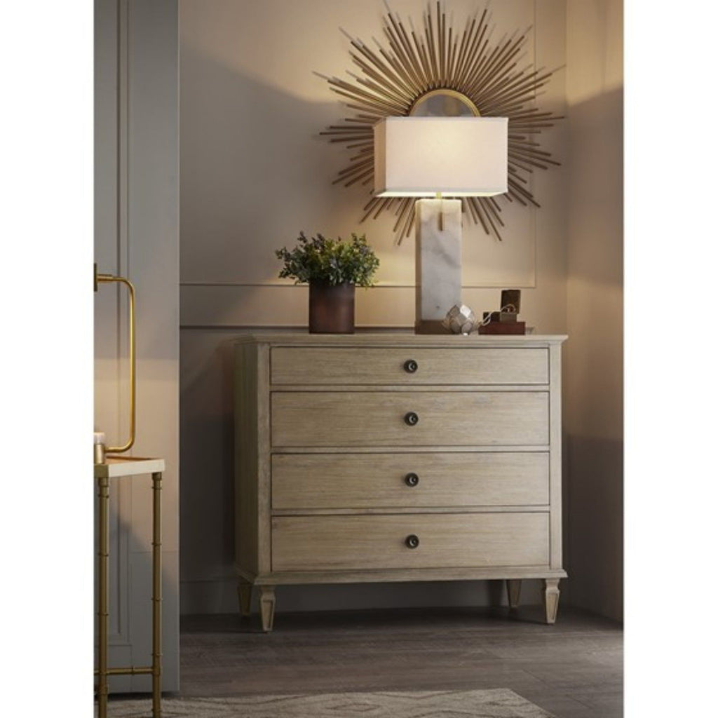 French Inspired Small Dresser - Wire Brushed Light Natural by Unique Piece Furniture