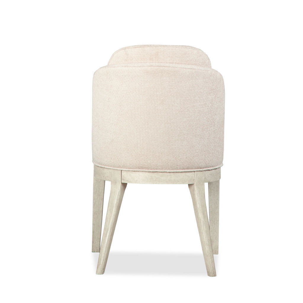 Lorelei - Upholstered Host Chair (Set of 2) - Misty Cloud by Unique Piece Furniture