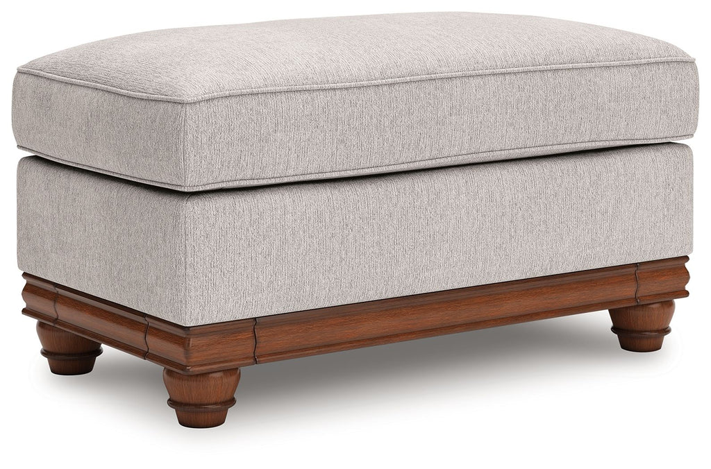 Clearbrooke - Ottoman - Sandstone by Unique Piece Furniture