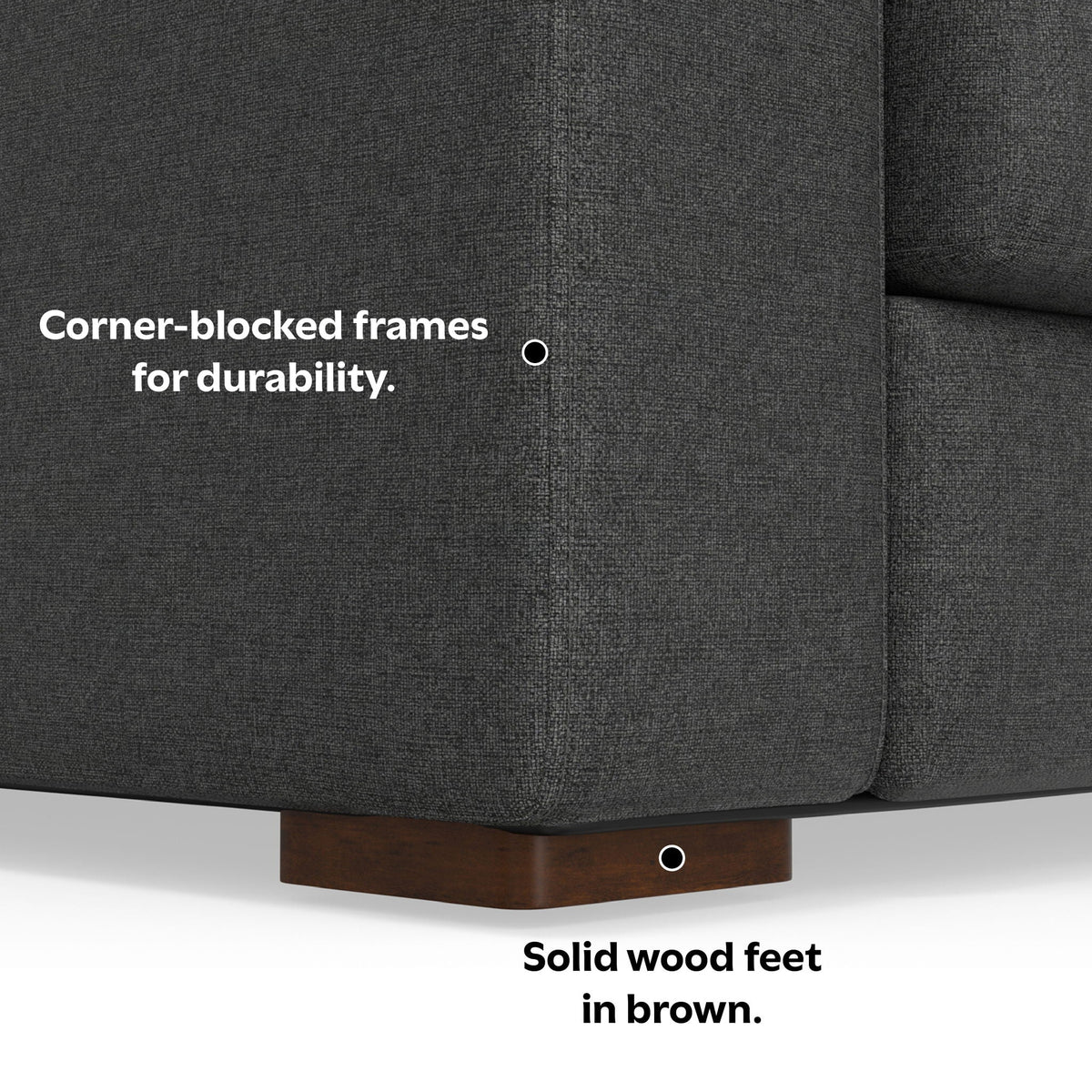 Charlie - Deep Seater Sofa by Unique Piece Furniture