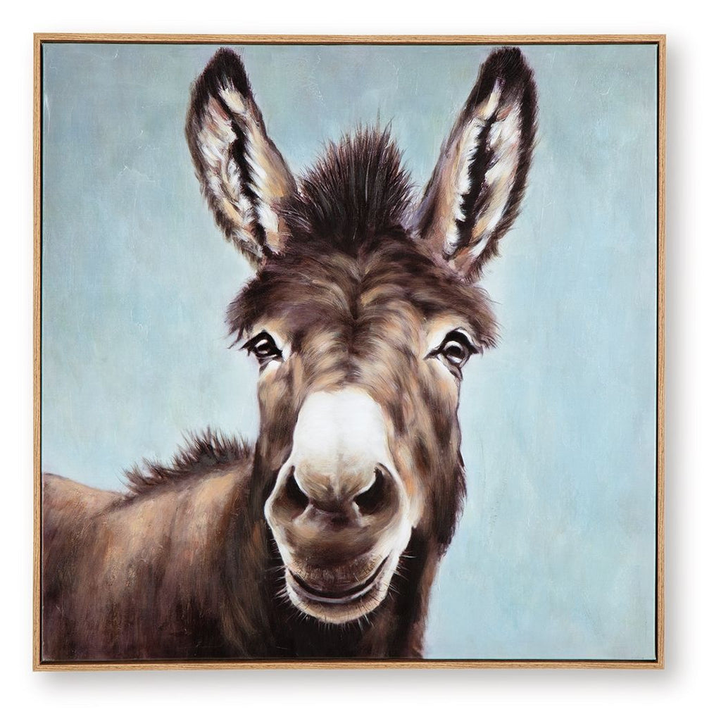 Landerton - Wall Art - Brown / Blue / White by Unique Piece Furniture