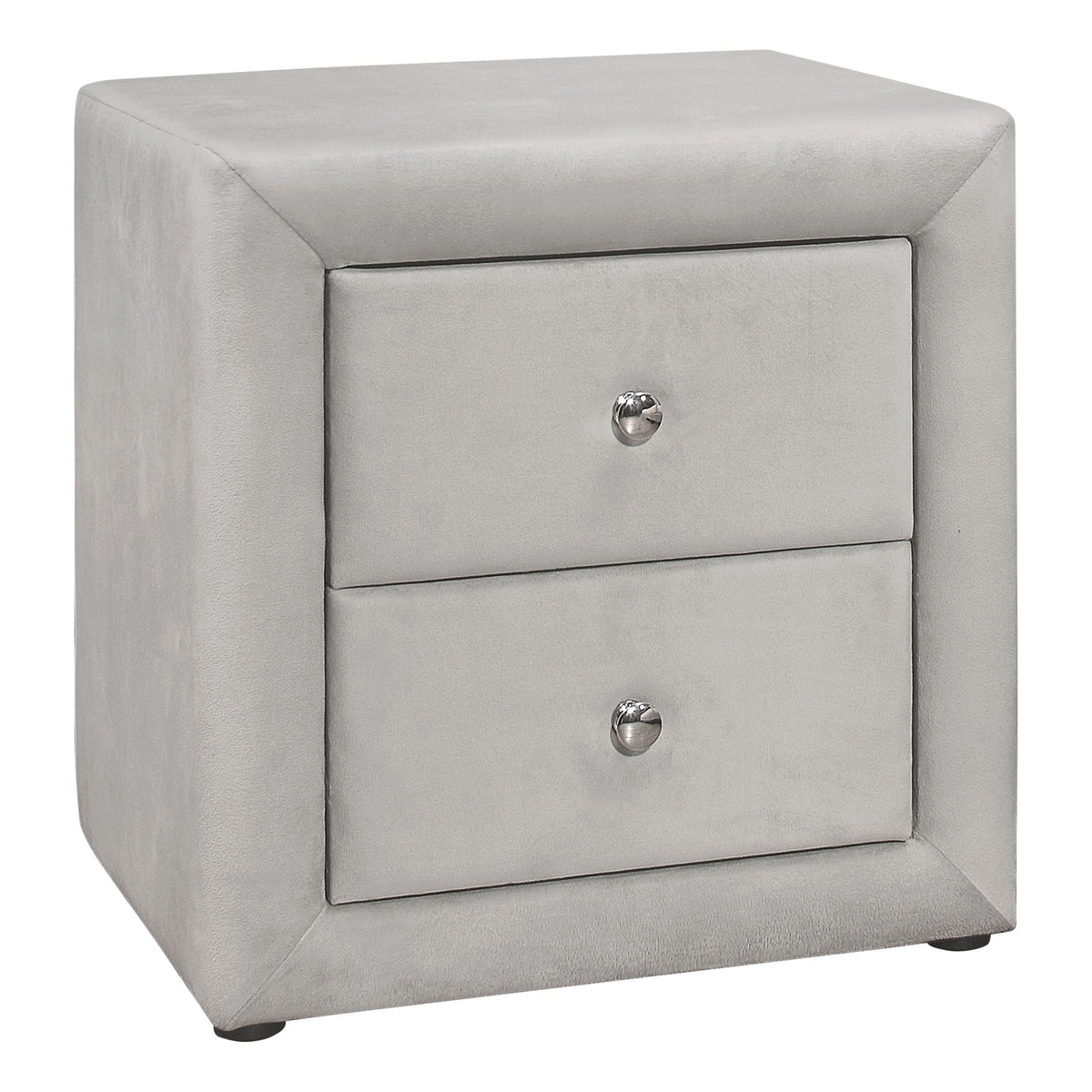 Nightstand, Storage Drawer Versatile Use, Upholstered, Transitional by Unique Piece Furniture