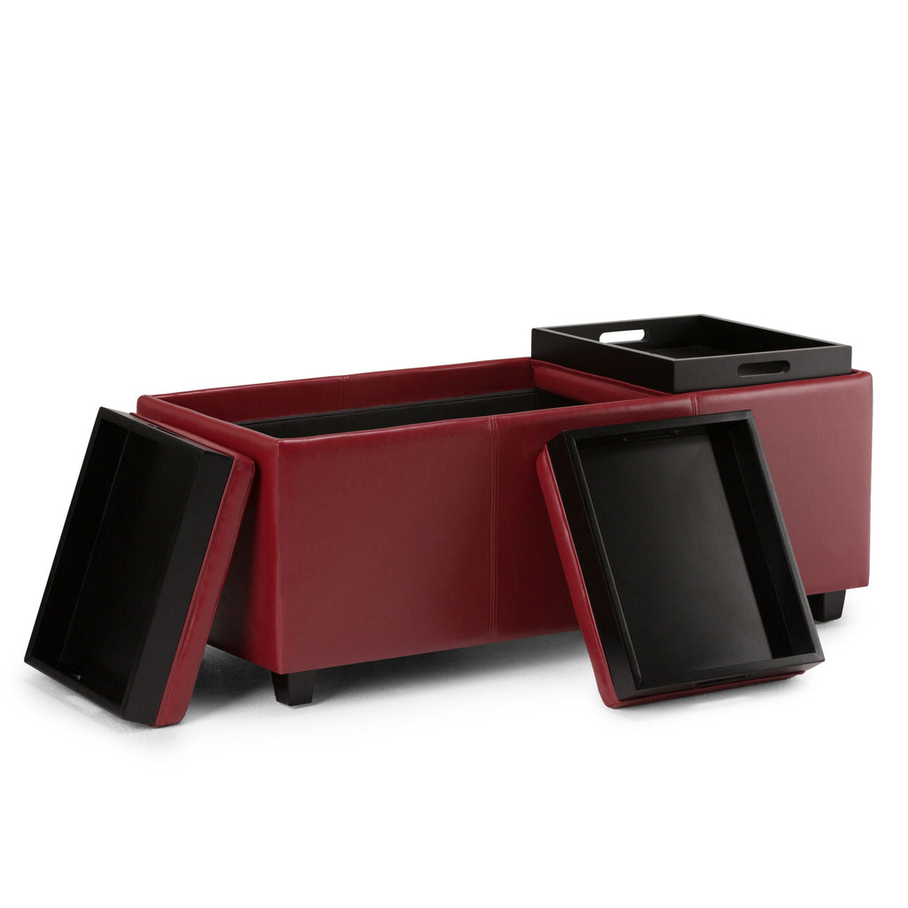 Avalon - Upholstered Storage Ottoman by Unique Piece Furniture