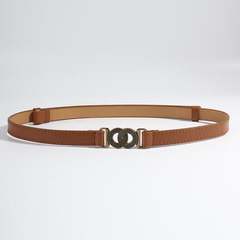 ElegantStyle Alloy Buckle PU Belt – Chic and Versatile Accessory See size chart under “more details” by The Fashion Celestial