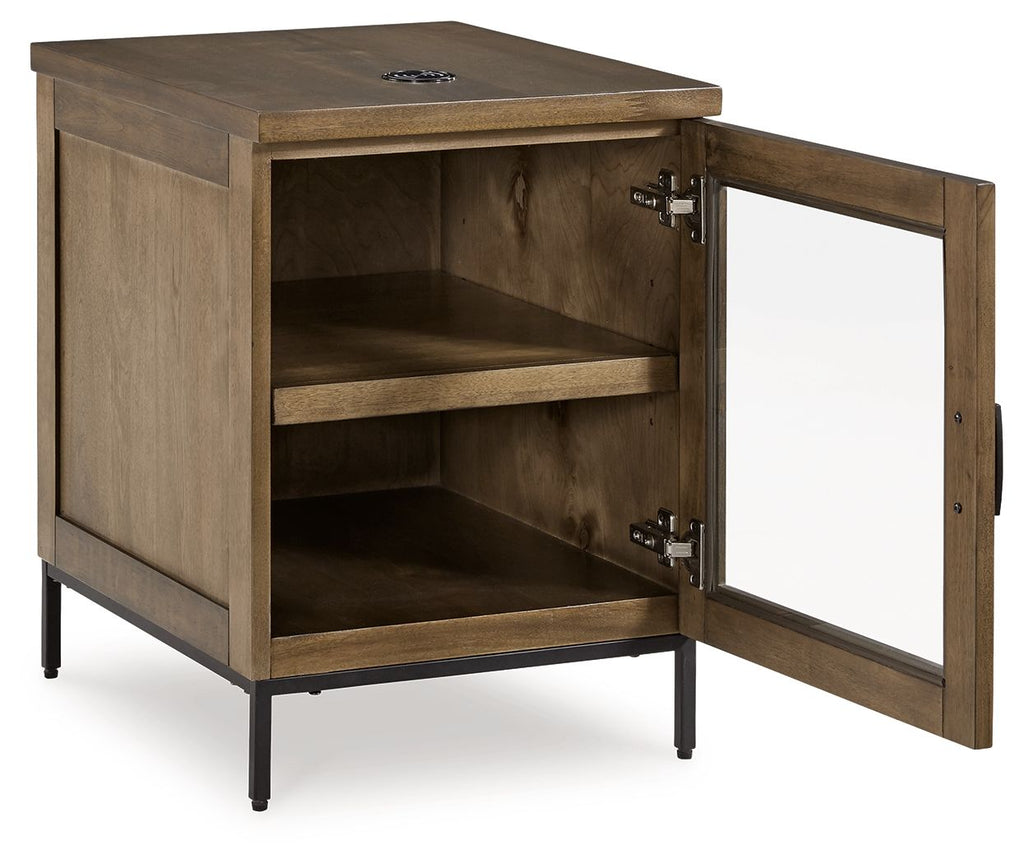 Torlanta - Chair Side End Table - Brown by Unique Piece Furniture