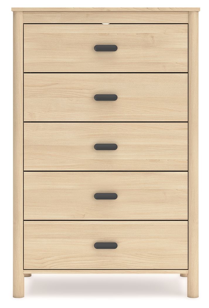 Cabinella - Five Drawer Chest - Tan by Unique Piece Furniture
