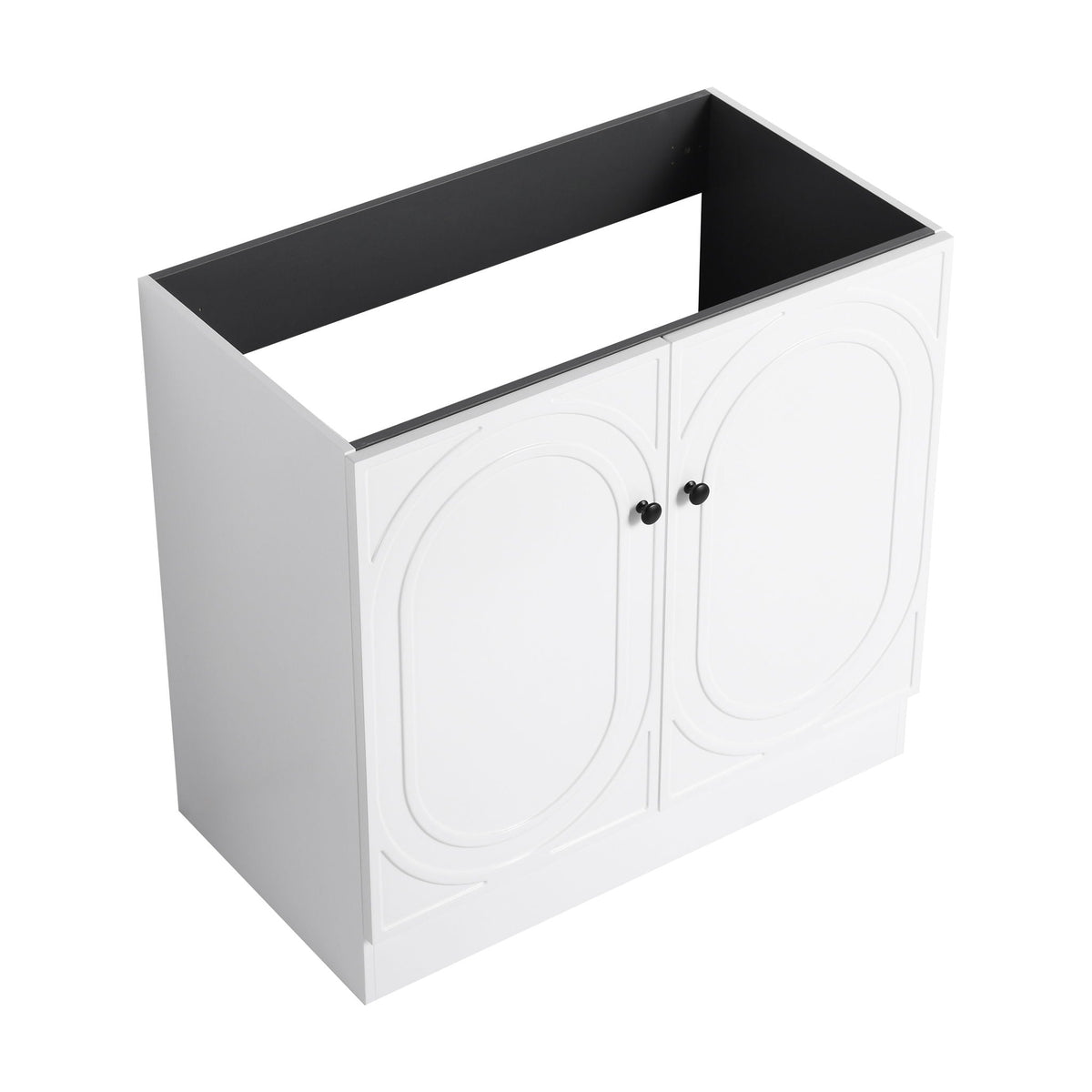 Modern Freestanding Bathroom Vanity With Soft Close Cabinet Doors by Unique Piece Furniture
