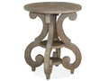 Tinley Park - Round Accent End Table - Dove Tail Gray by Unique Piece Furniture